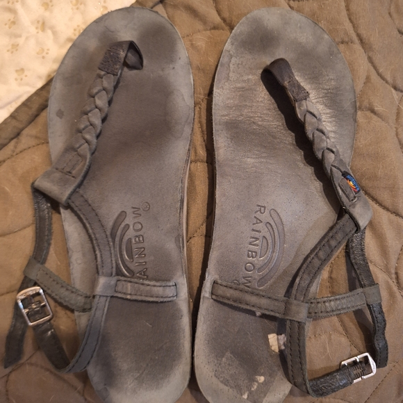 Rainbow Women's Charcoal Sandals - Picture 1 of 2